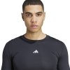 Koszulka adidas TECHFIT LS Tee JP2944 czarny XL